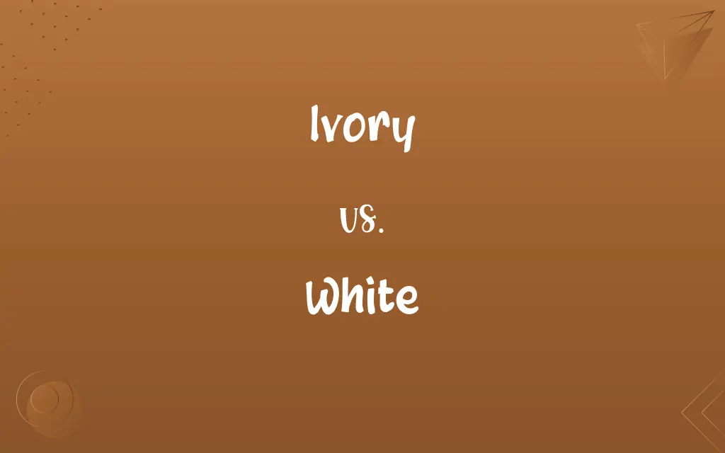 Ivory vs. White
