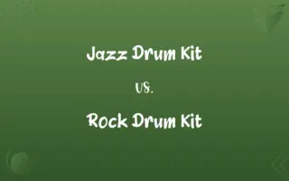 Jazz Drum Kit vs. Rock Drum Kit