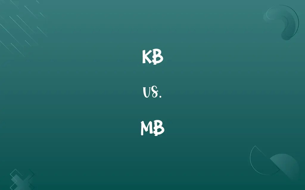 KB vs. MB