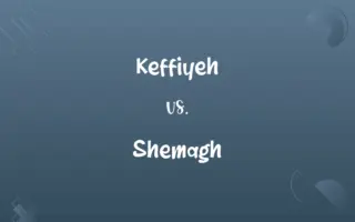 Keffiyeh vs. Shemagh