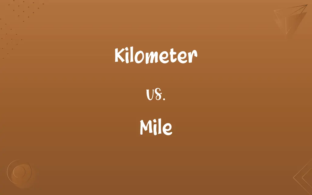 Kilometer vs. Mile