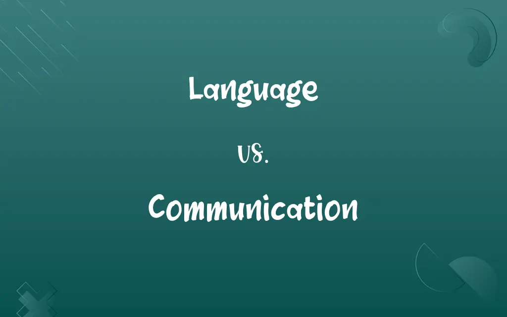 Language vs. Communication