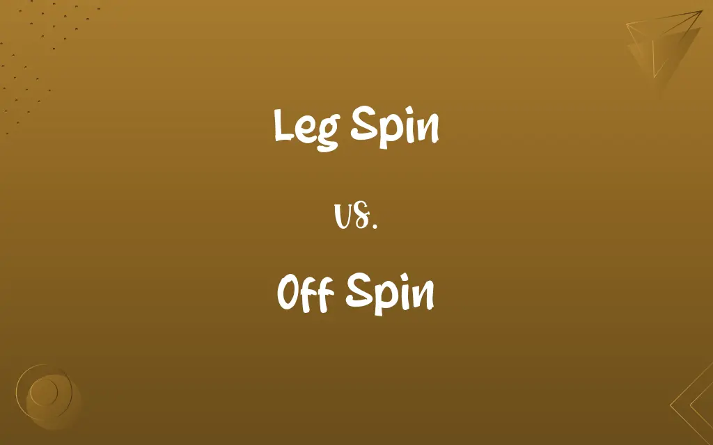 Leg Spin vs. Off Spin