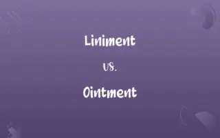 Liniment vs. Ointment
