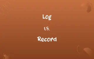Log vs. Record