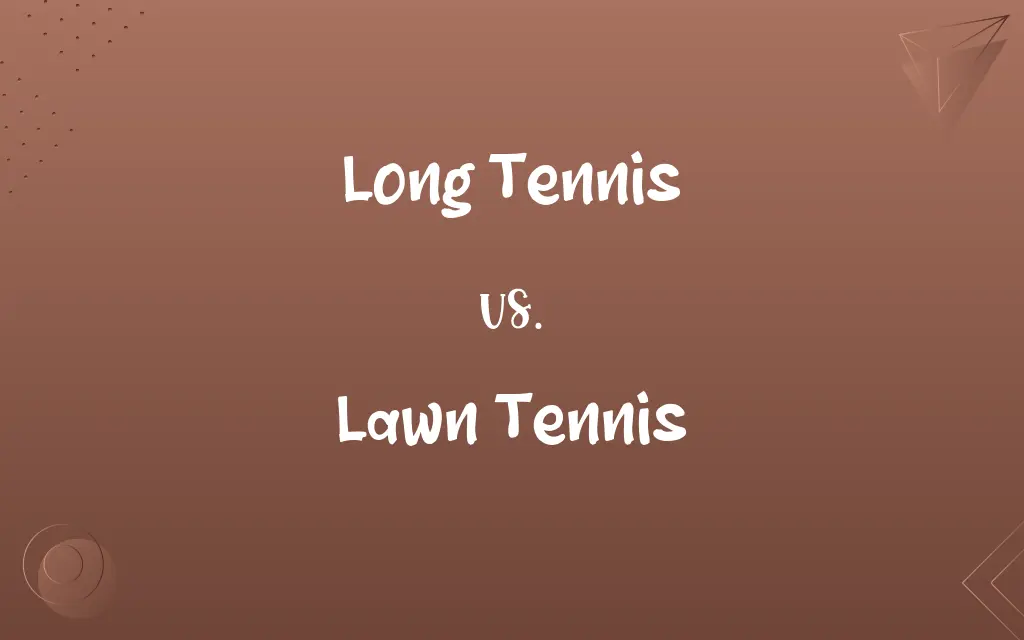 Long Tennis vs. Lawn Tennis