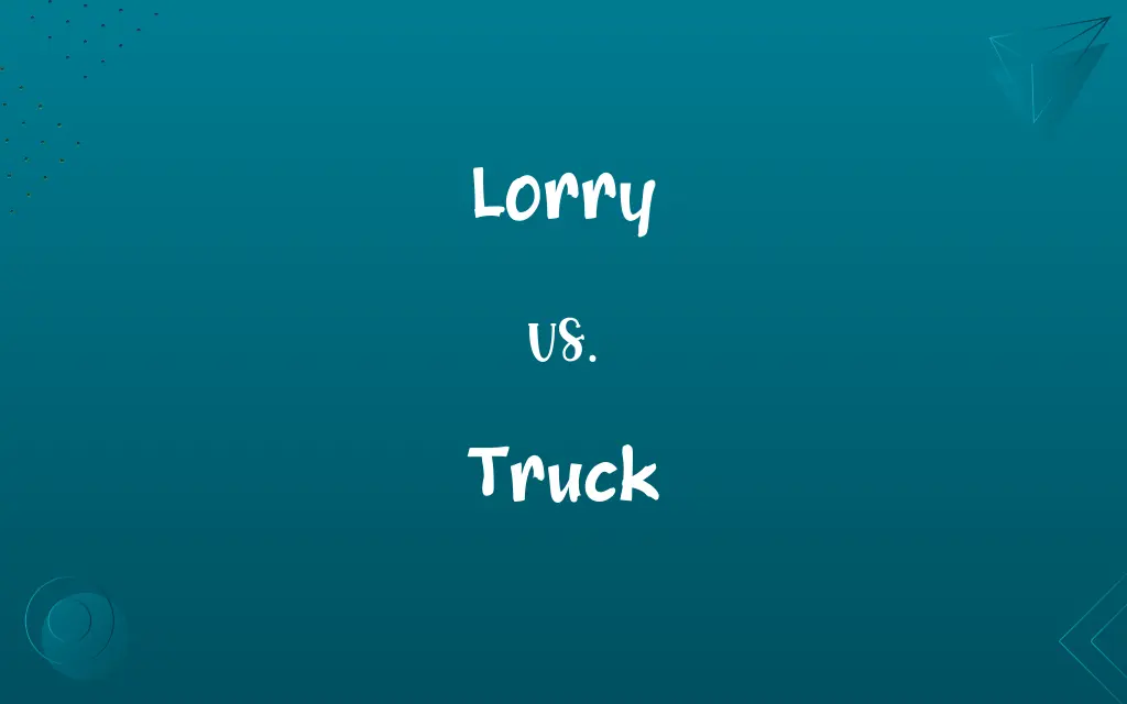 Lorry vs. Truck