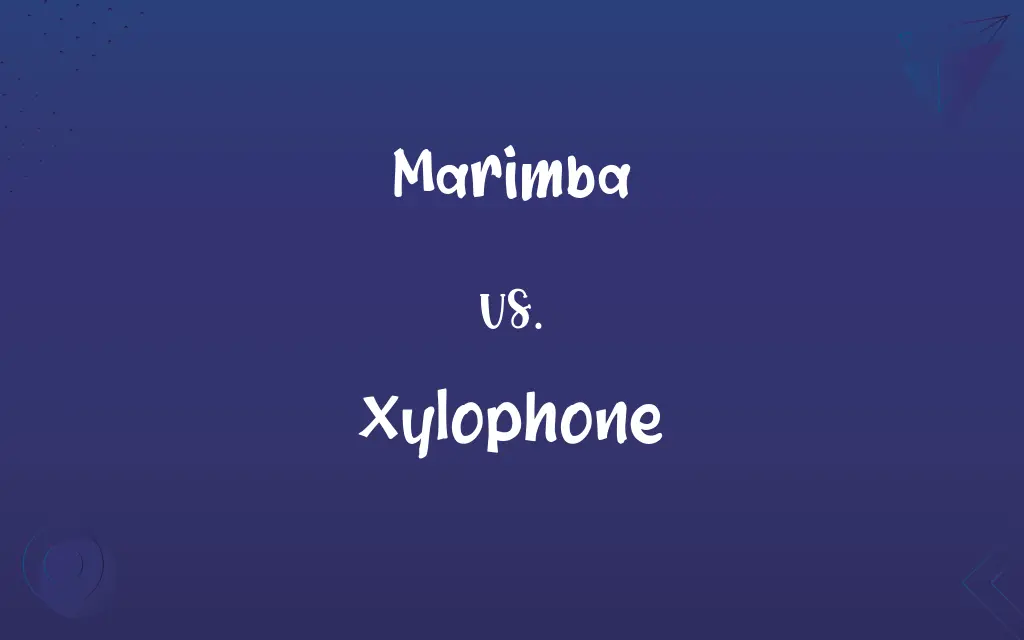 Marimba vs. Xylophone