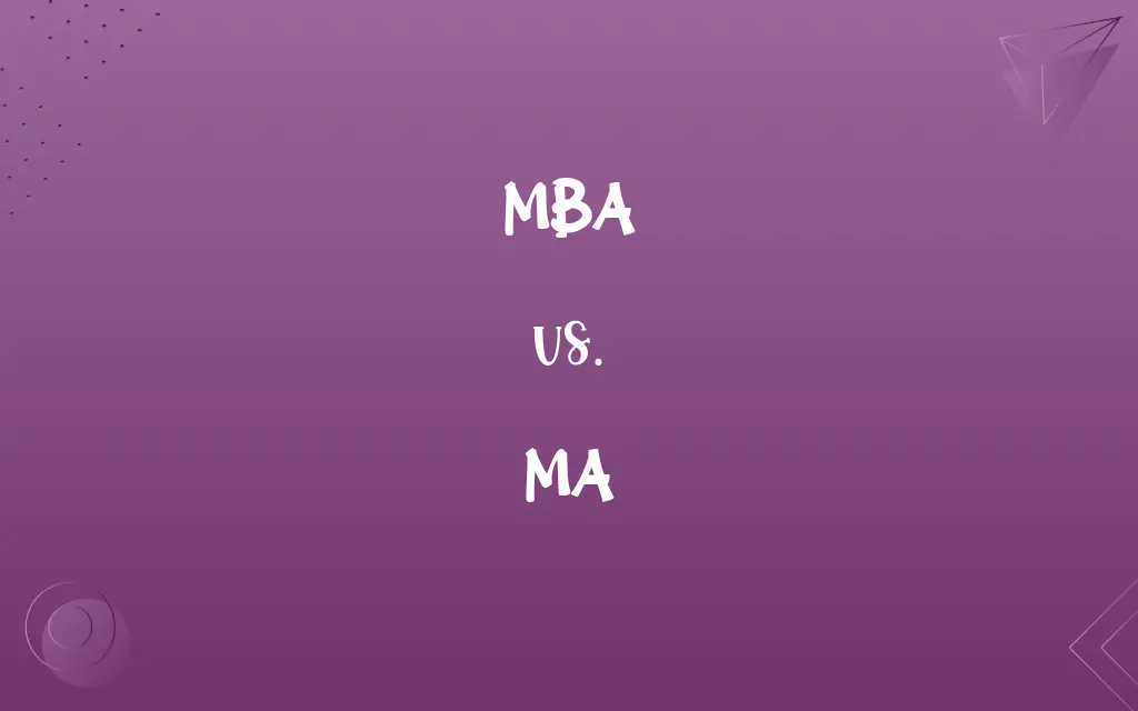 MBA vs. MA