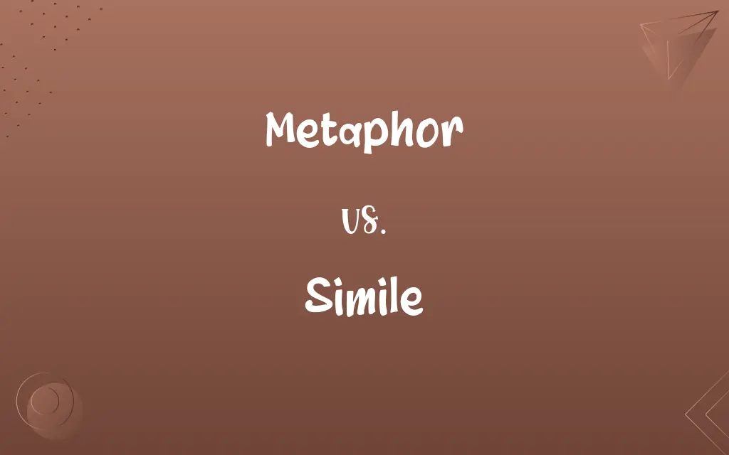 Metaphor vs. Simile