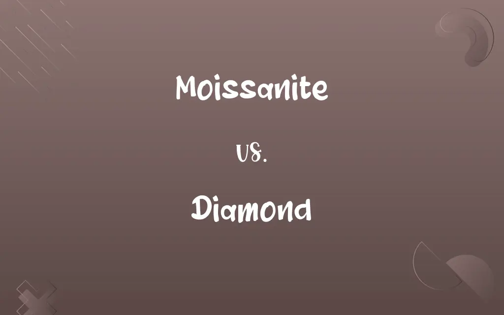 Moissanite vs. Diamond