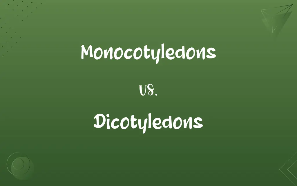 Monocotyledons vs. Dicotyledons