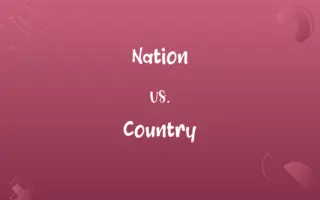 Nation vs. Country