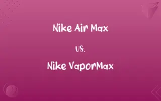 Nike Air Max vs. Nike VaporMax