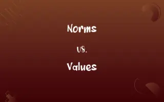 Norms vs. Values
