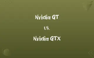 Nvidia GT vs. Nvidia GTX