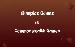 Olympics Games vs. Commonwealth Games