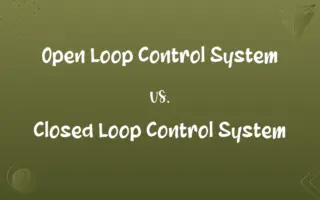 Open Loop Control System vs. Closed Loop Control System