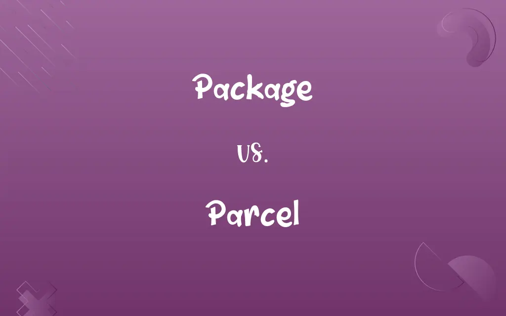 Package vs. Parcel