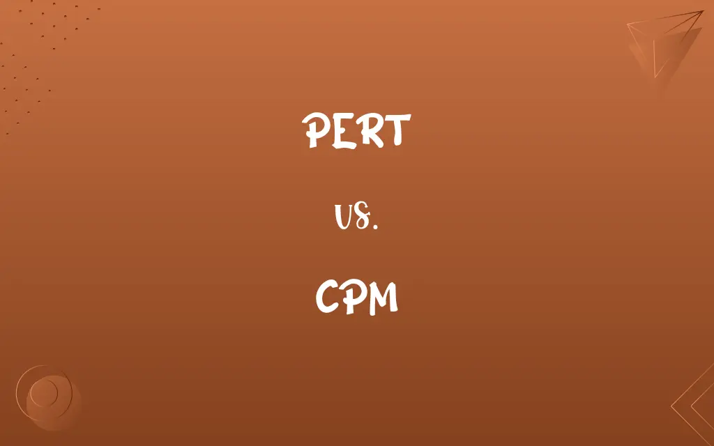 PERT vs. CPM