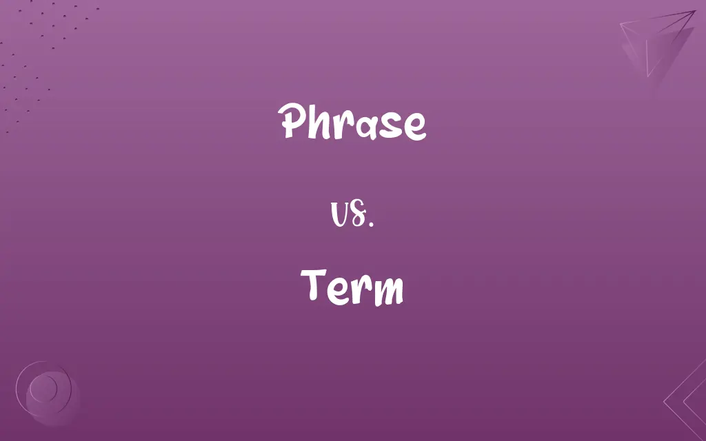 Phrase vs. Term