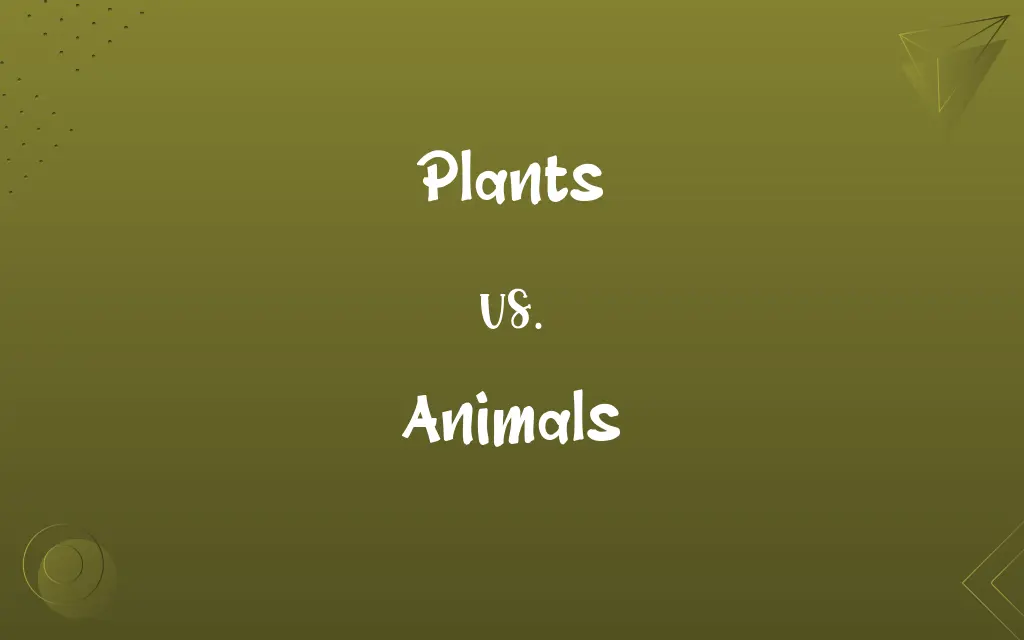 Plants vs. Animals
