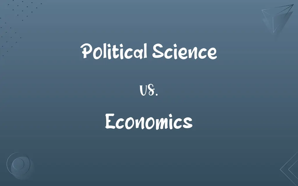 Political Science vs. Economics