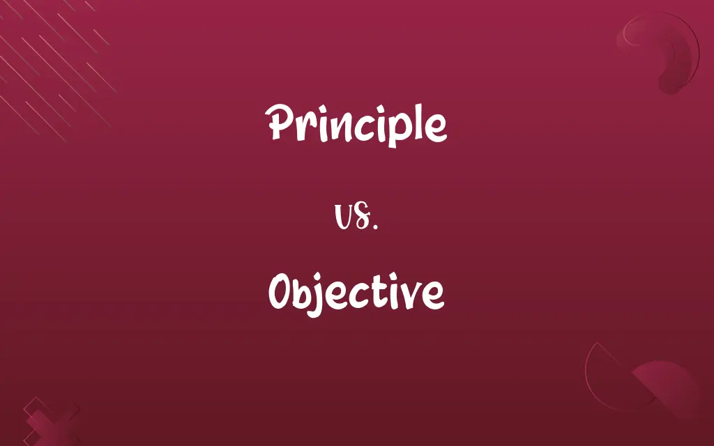 Principle vs. Objective