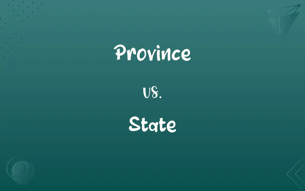 Province vs. State