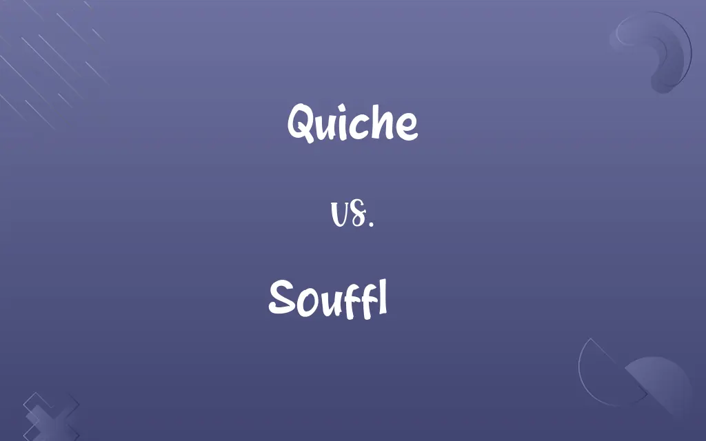 Quiche vs. Soufflé