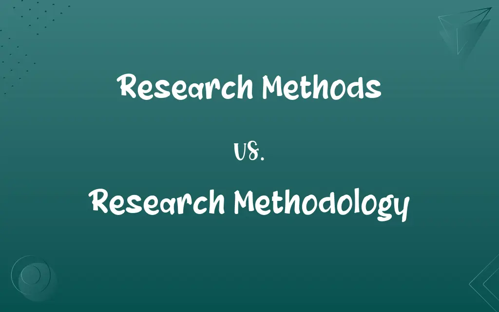 Research Methods vs. Research Methodology