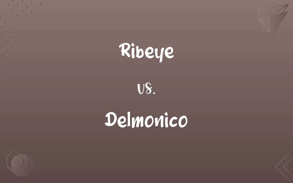 Ribeye vs. Delmonico