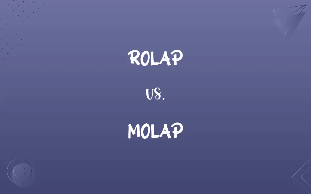 ROLAP vs. MOLAP