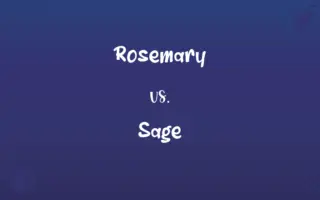 Rosemary vs. Sage