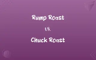 Rump Roast vs. Chuck Roast