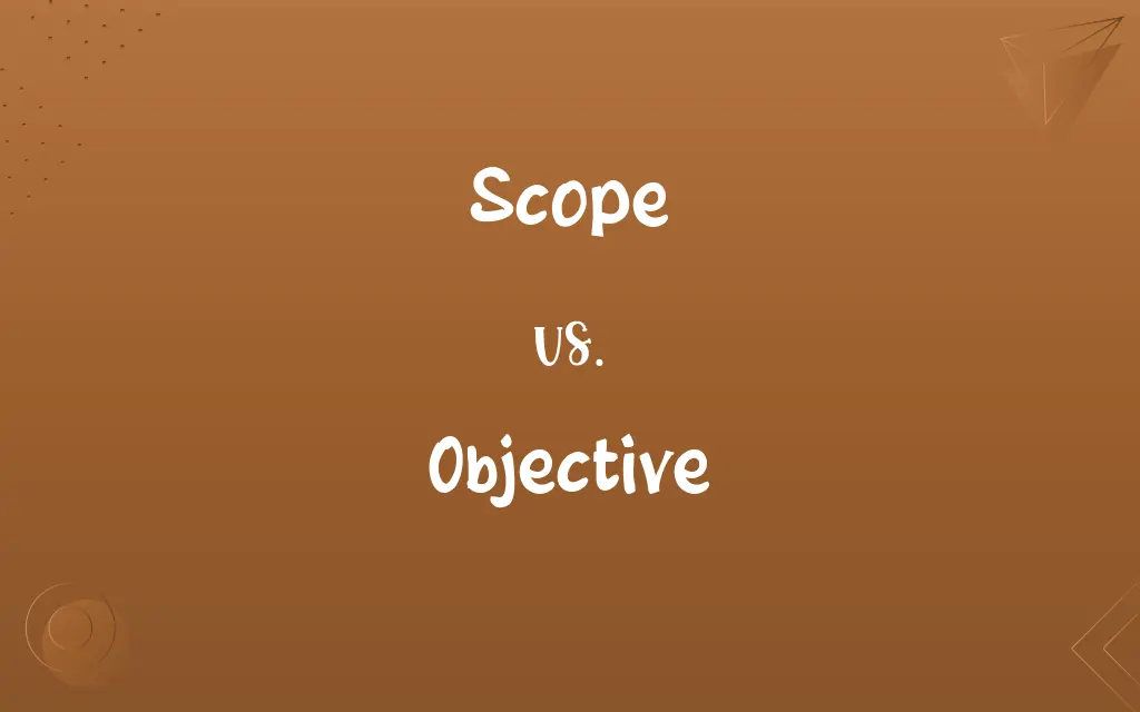 Scope vs. Objective