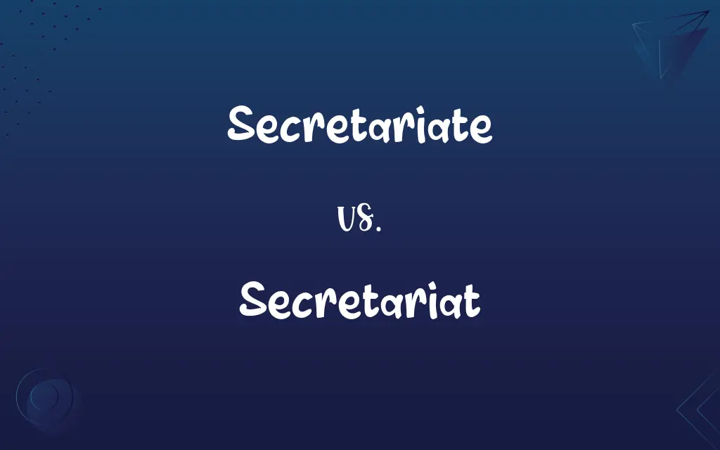 Secretariate vs. Secretariat