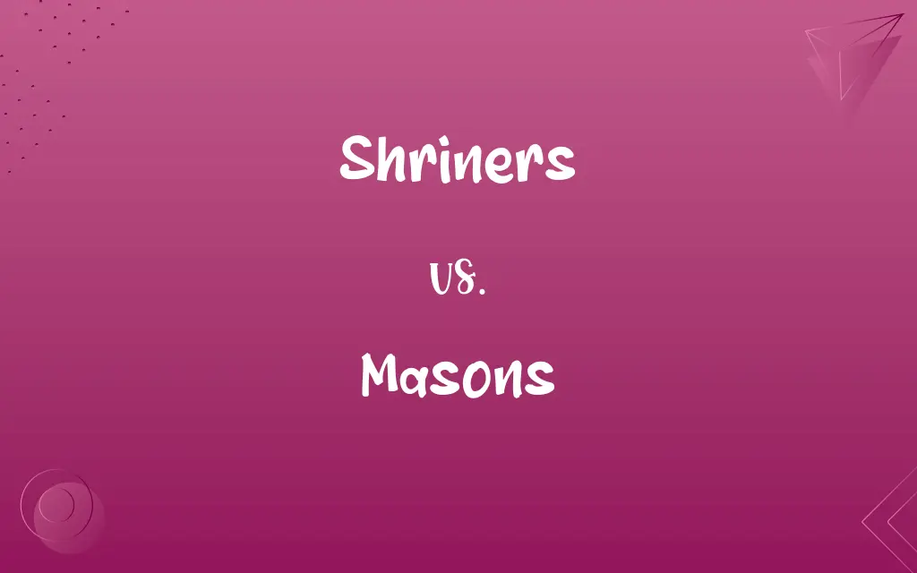Shriners vs. Masons