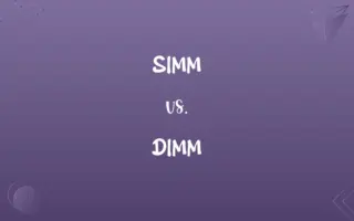 SIMM vs. DIMM