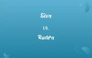 Siva vs. Rudra