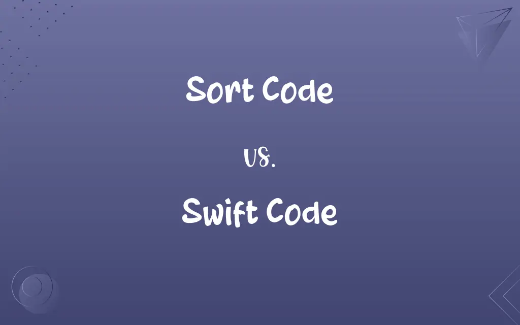 Sort Code vs. Swift Code
