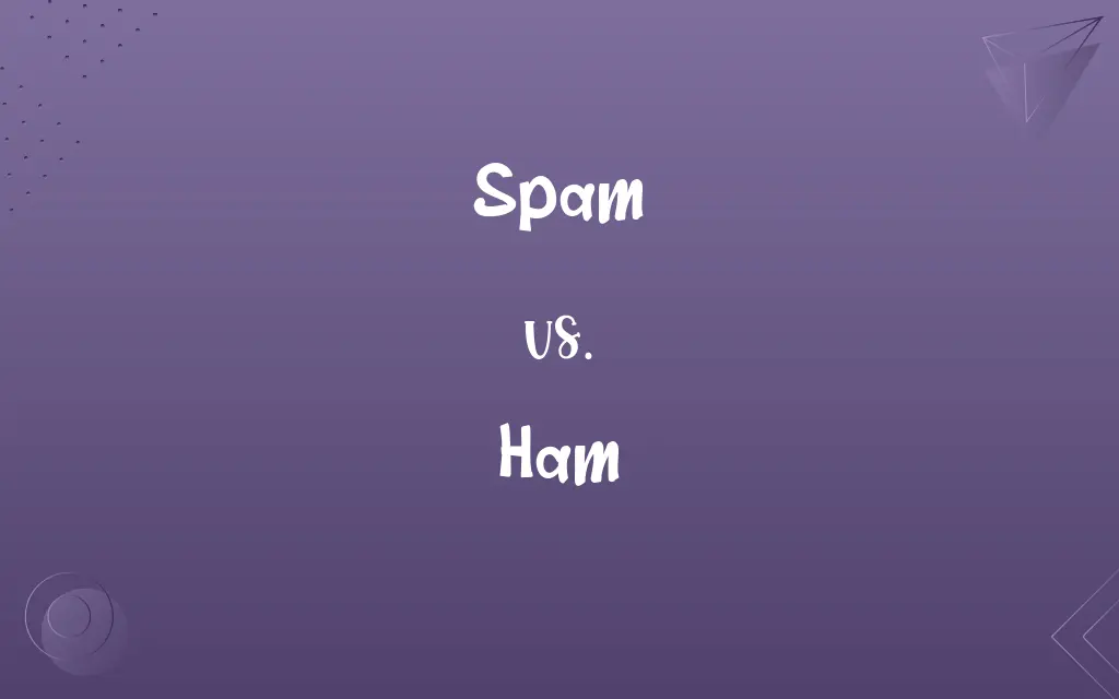 Spam vs. Ham