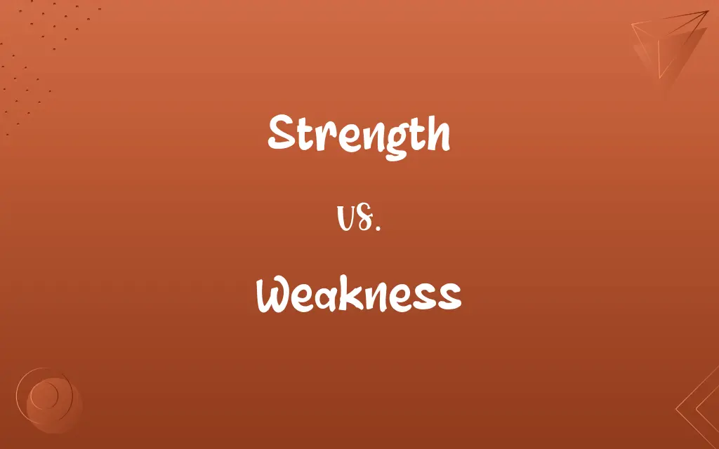 Strength vs. Weakness