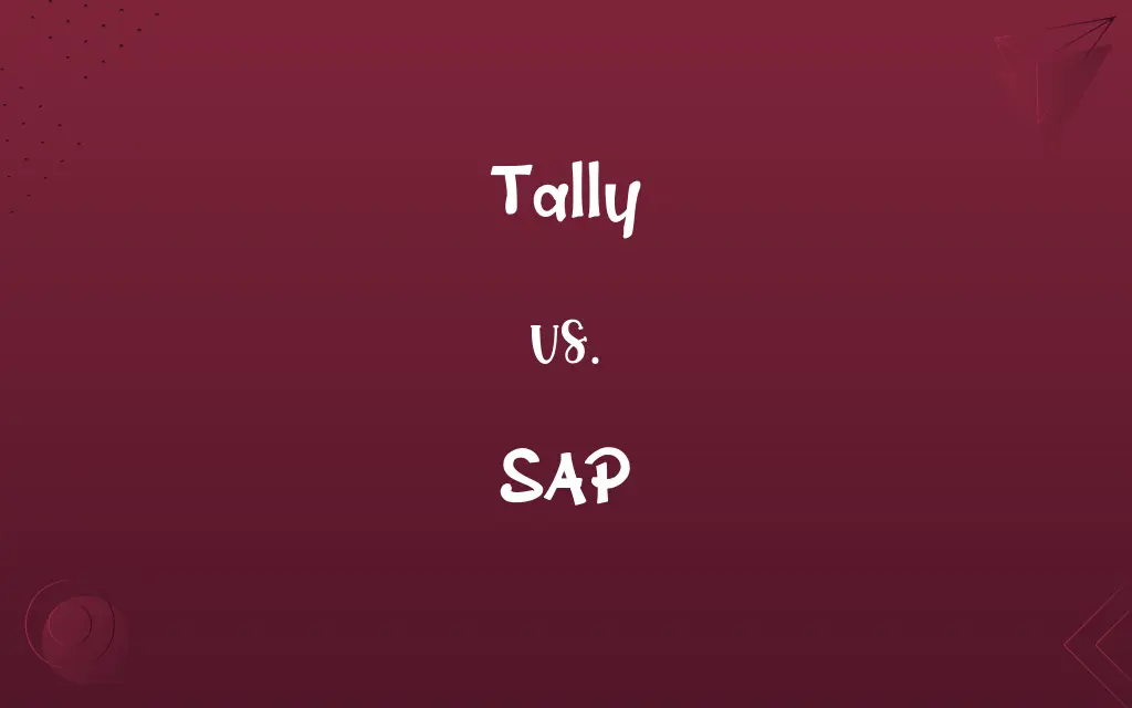 Tally vs. SAP