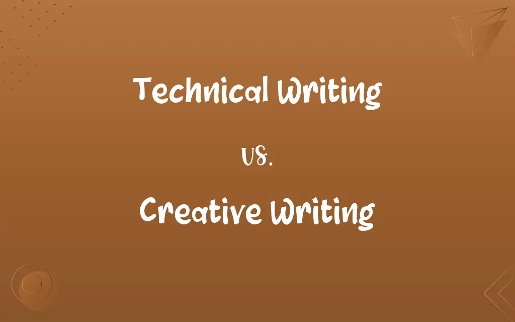 Technical Writing vs. Creative Writing