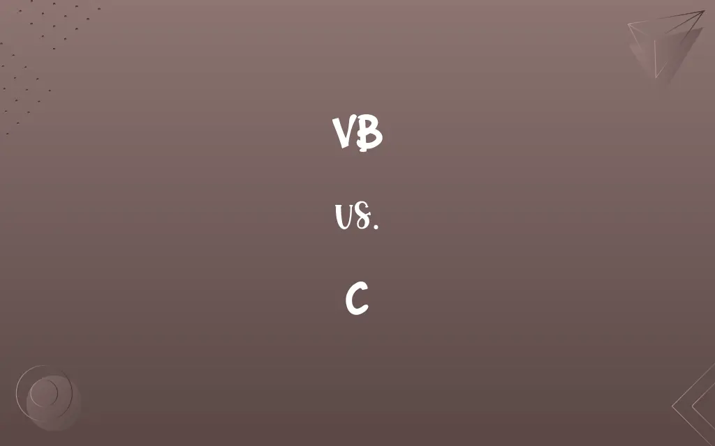 VB vs. C