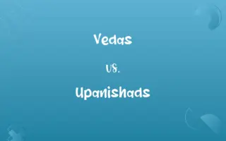 Vedas vs. Upanishads