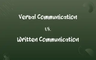 Verbal Communication vs. Written Communication