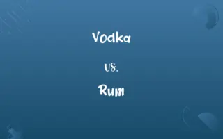 Vodka vs. Rum