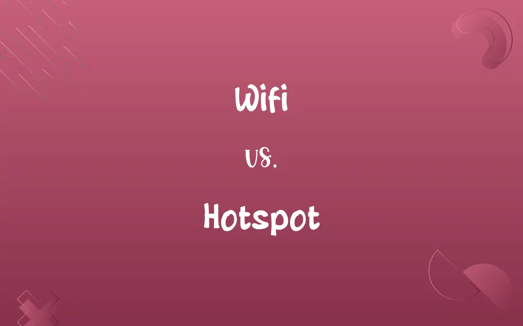 Wifi vs. Hotspot